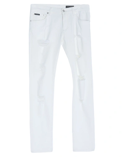 Dolce & Gabbana Jeans In White