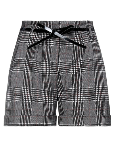 Liu •jo Woman Shorts & Bermuda Shorts Black Size 12 Polyether, Viscose, Elastane