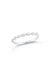 Dana Rebecca Designs 14k White Gold Sophia Ryan Teardrop Diamond Ring In D0.23 14kwg