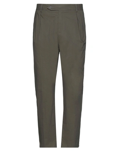 Grey Daniele Alessandrini Pants In Green