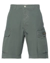 2w2m Shorts & Bermuda Shorts In Military Green