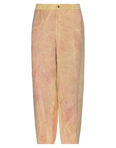 Emporio Armani Pants In Ocher