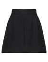 Valentino Garavani Woman Shorts & Bermuda Shorts Black Size 2 Virgin Wool, Silk