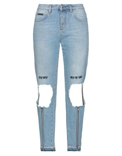 Philipp Plein Jeans In Blue