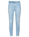 People (+)  Woman Jeans Blue Size 28 Cotton, Elastomultiester, Elastane In Blue