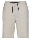 MARKUP MARKUP MAN SHORTS & BERMUDA SHORTS BEIGE SIZE 30 COTTON, POLYESTER