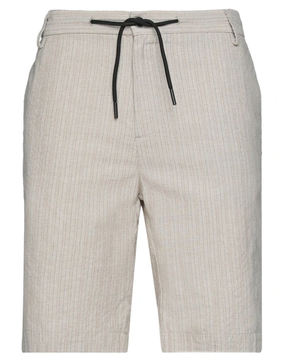 Markup Man Shorts & Bermuda Shorts Beige Size 30 Cotton, Polyester