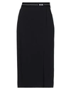 Msgm Midi Skirts In Black