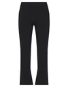 Avenue Montaigne Cropped Pants In Black