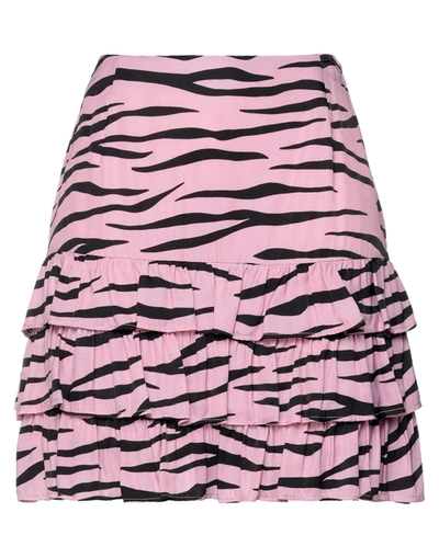 Be Blumarine Midi Skirts In Pink