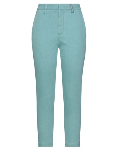 Brunello Cucinelli Jeans In Turquoise