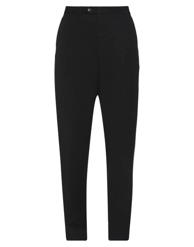 Oscar Jacobson Nico Pleated Regular-fit Tapered Woven Trousers In Black