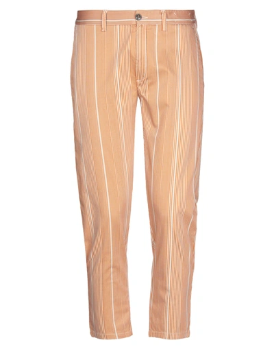 Maison Clochard Cropped Pants In Yellow