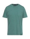 Drumohr T-shirts In Sage Green