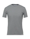 Paolo Pecora T-shirts In Grey