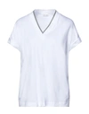 Brunello Cucinelli T-shirts In White