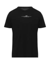 Alessandro Dell'acqua T-shirts In Black