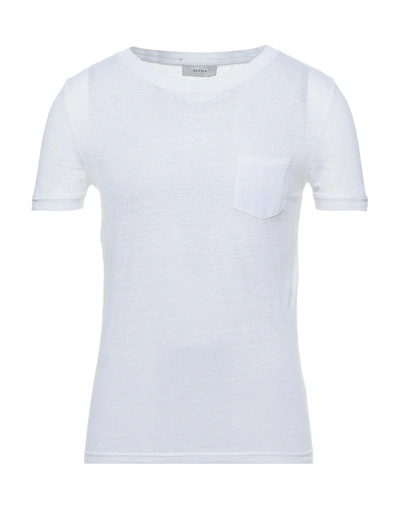 Alpha Studio T-shirts In White