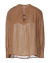 Alpha Studio Blouses In Beige