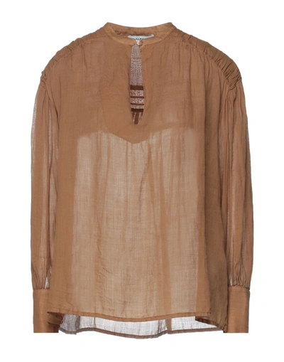 Alpha Studio Blouses In Beige