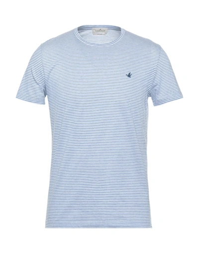 Brooksfield T-shirts In Sky Blue