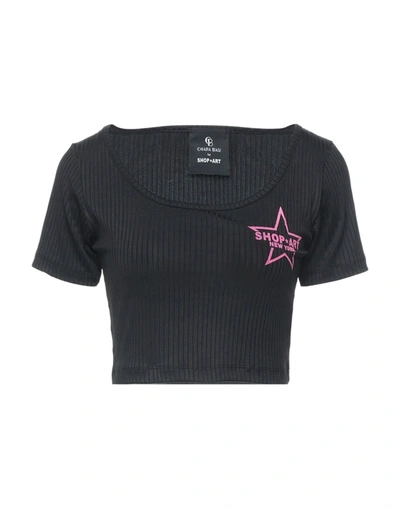 Shop ★ Art Shopart Woman T-shirt Black Size M Polyester, Elastane