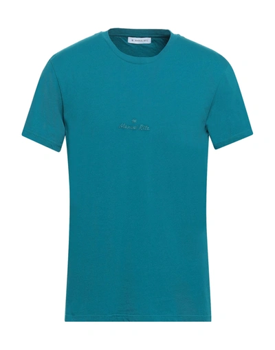 Manuel Ritz T-shirts In Green