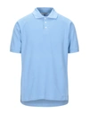 Hardy Crobb's Polo Shirts In Sky Blue