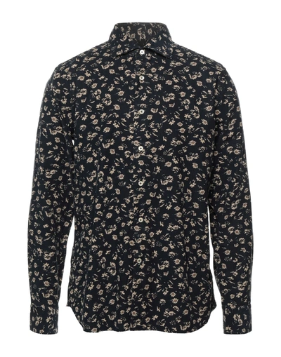 Alessandro Gherardi Shirts In Dark Blue