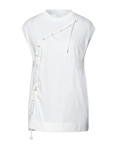 Dries Van Noten T-shirts In White