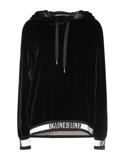 Dolce & Gabbana Sweatshirts In Black