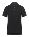 Yes Zee By Essenza Polo Shirts In Black
