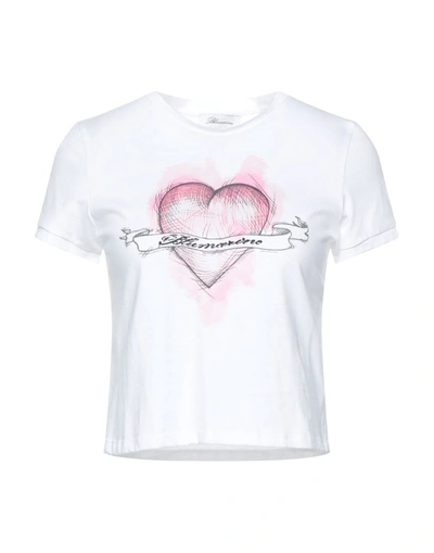 Blumarine T-shirts In White
