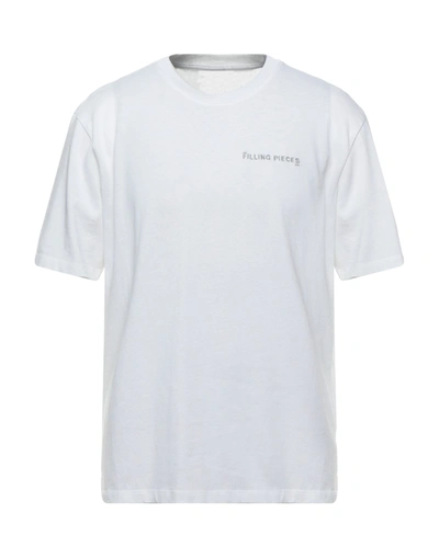 Filling Pieces T-shirts In White