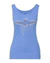 Aeronautica Militare Tank Tops In Light Purple