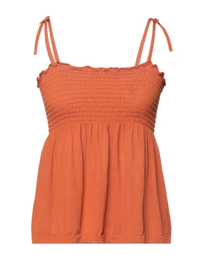 Tessa Tops In Brown