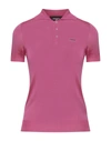 Dsquared2 Polo Shirts In Pink
