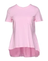 Rose A Pois T-shirts In Pink