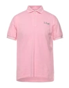 Mc2 Saint Barth Polo Shirts In Pink