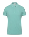 Brooksfield Polo Shirts In Blue