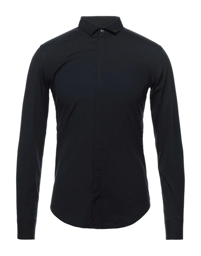 Emporio Armani Shirts In Blue