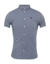 Emporio Armani Shirts In Blue