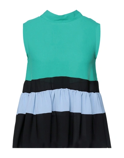 Jucca Tops In Emerald Green