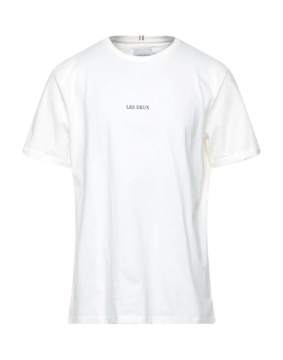 Les Deux T-shirts In Ivory