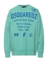 Dsquared2 Sweatshirts In Green