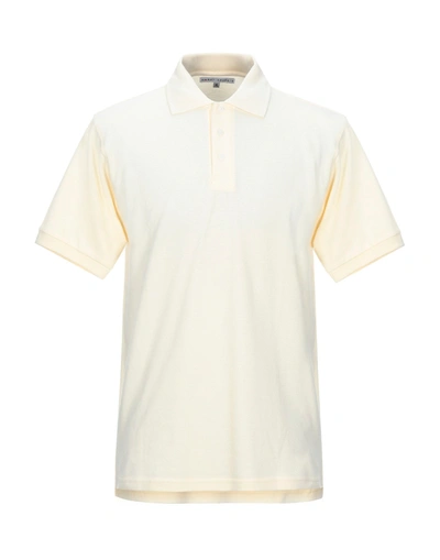 Hardy Crobb's Polo Shirts In Light Yellow