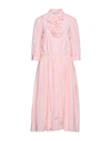 Be Blumarine Midi Dresses In Pink