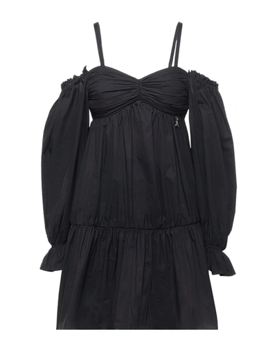 Patrizia Pepe Short Dresses In Black
