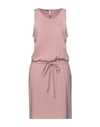 Lanston Short Dresses In Pastel Pink