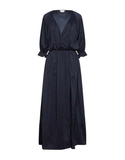Ballantyne Long Dresses In Dark Blue